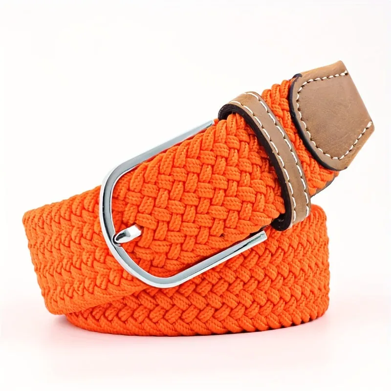 1pc Unisex Golf Belt Candy Color Canvas for MenWomen