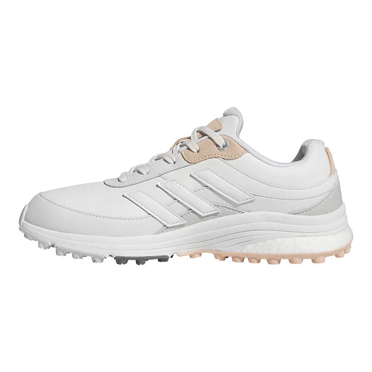 adidas Zoysia Ladies Golf Shoes - Grey/White/Orange