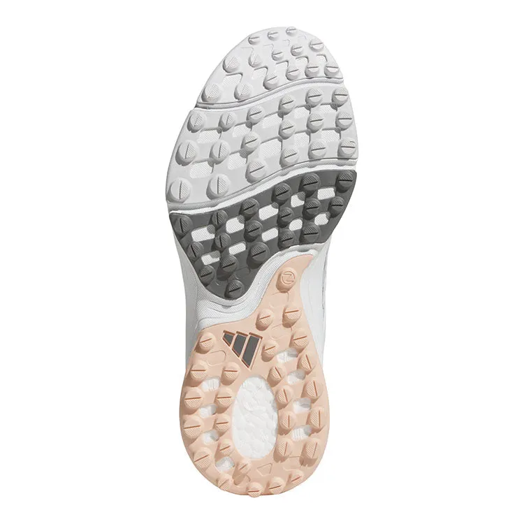adidas Zoysia Ladies Golf Shoes - Grey/White/Orange