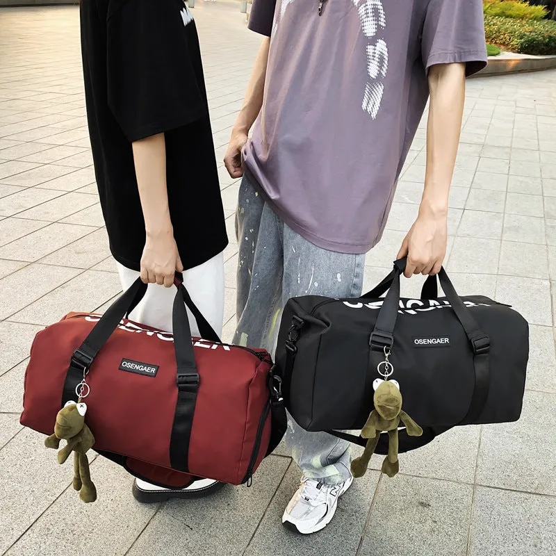 Backpack Women Men  Portable Shoes Large Capacity Sports Luggage Gym shoulder bag