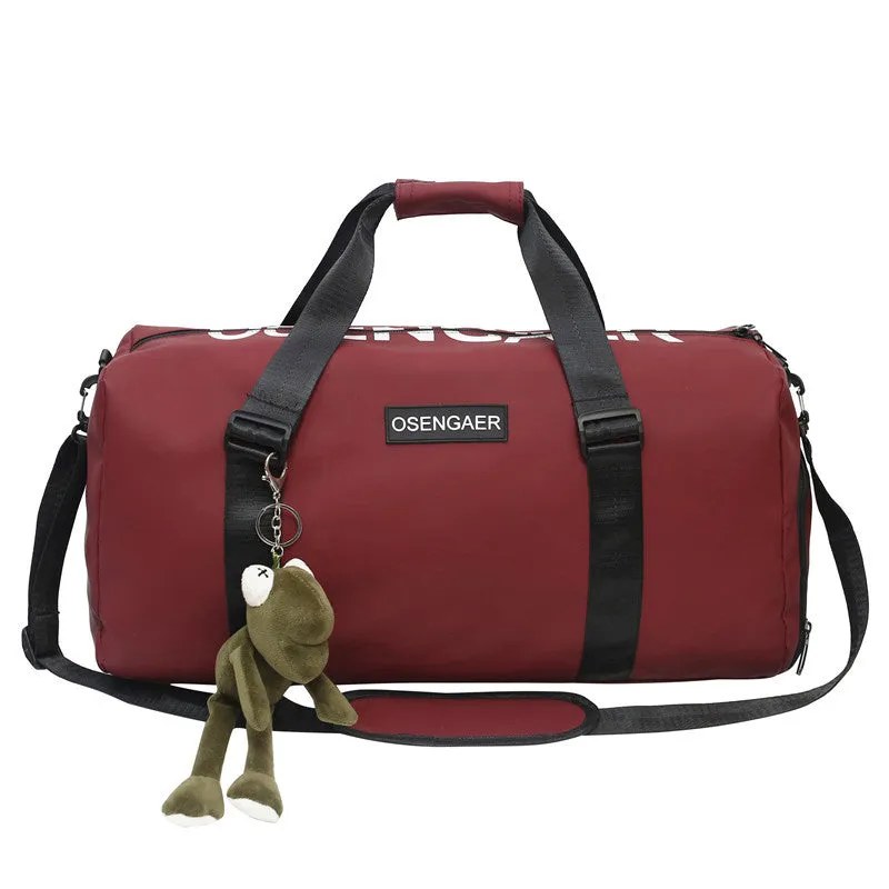 Backpack Women Men  Portable Shoes Large Capacity Sports Luggage Gym shoulder bag