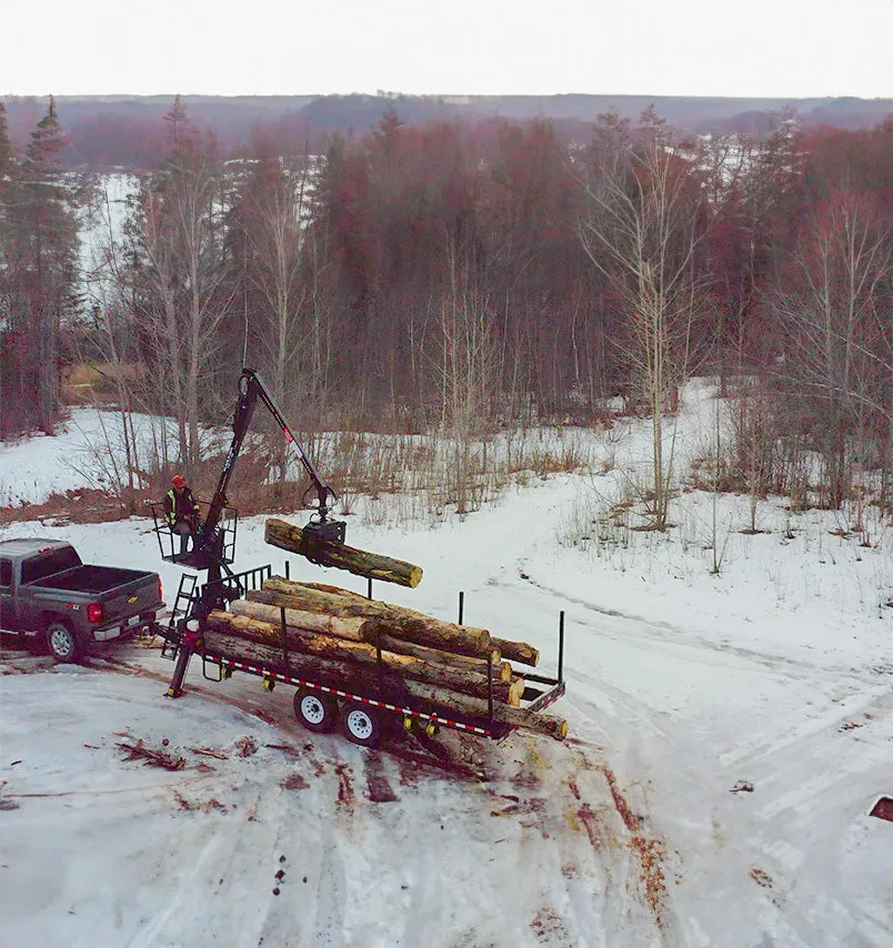 Black Horse | Model LTR510-7K 10’ Road-Forestry Trailers | Trailer Size 5' x 10' | Dual Axel | GVWR (Lb) 7,000