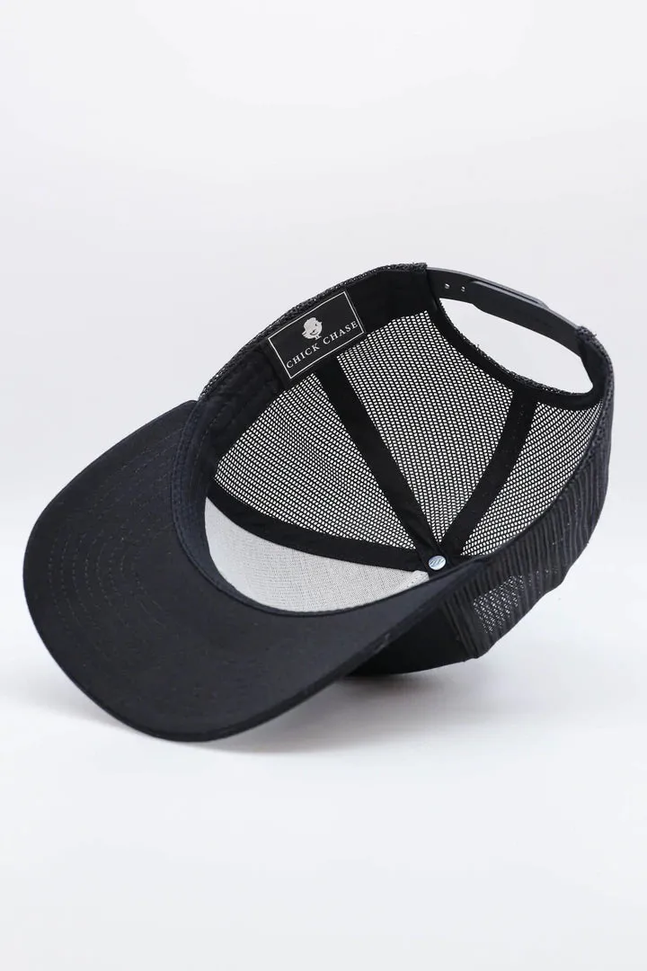 Chick Chase Hat - Black Birdies & Babes