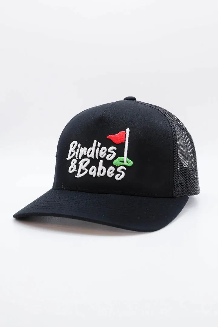 Chick Chase Hat - Black Birdies & Babes