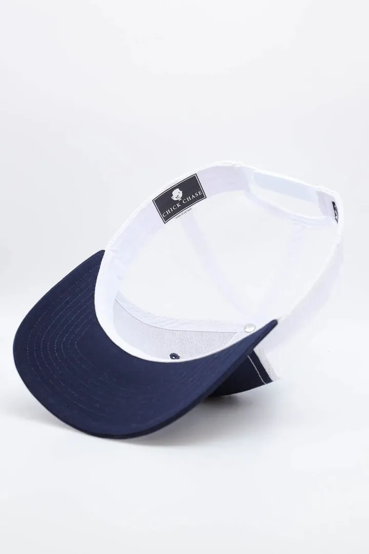 Chick Chase Hat - Navy Birdies & Babes