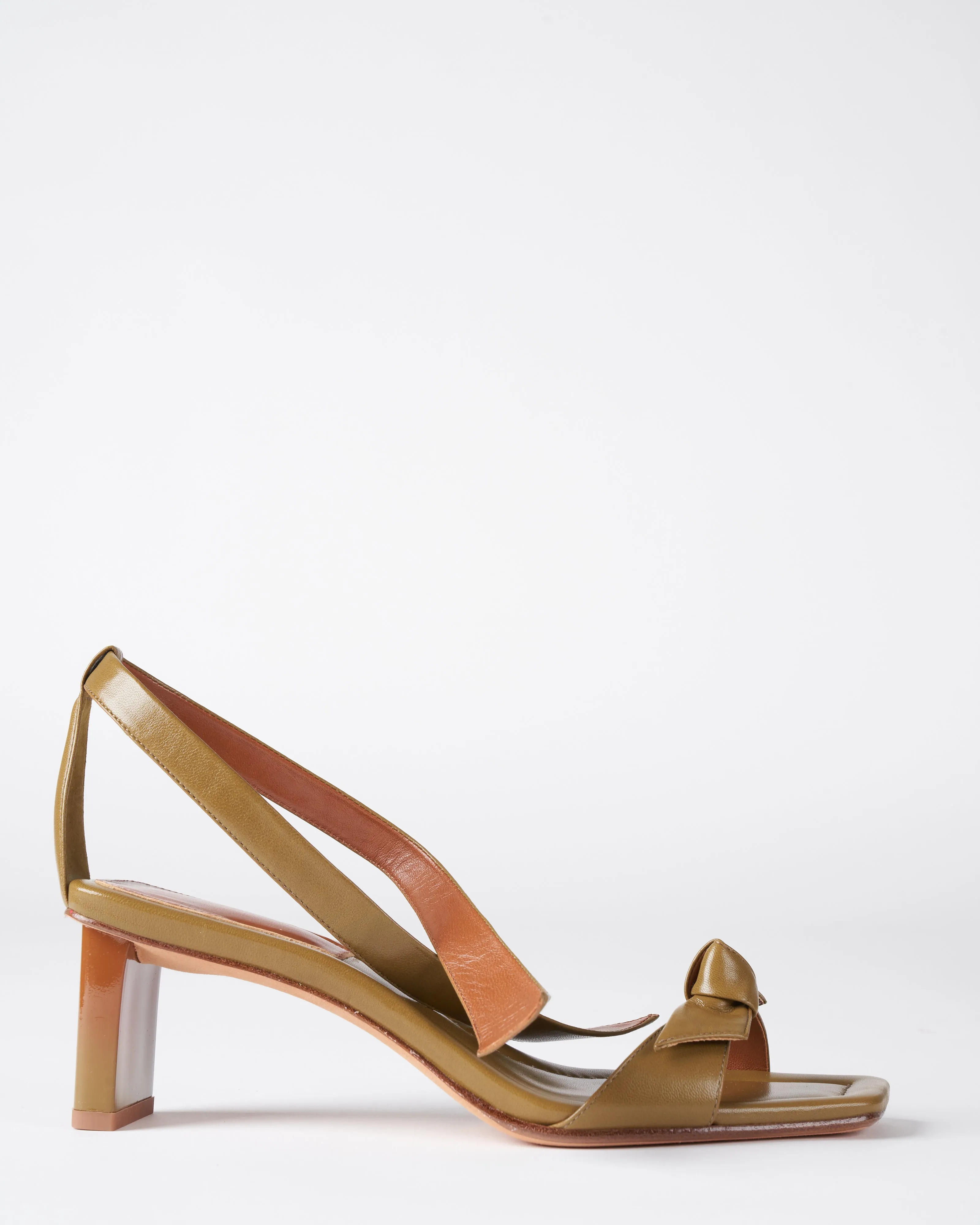 clarita pillar 50 heel - hunter/cuoio