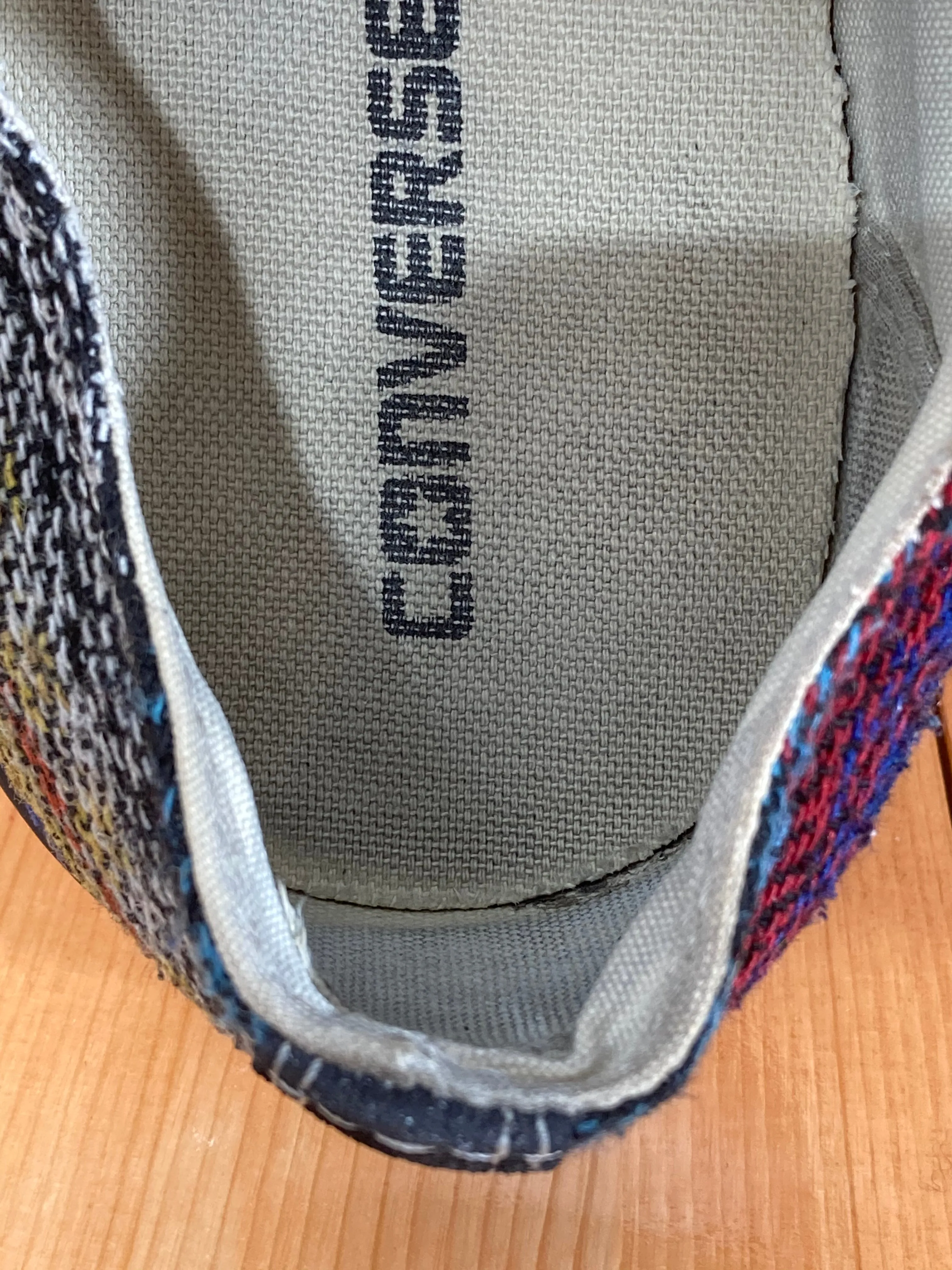 CONVERSE ALL STAR OX BOHO AZTEC RUG Men's Size 12 Knit Fabric Shoes Sneakers