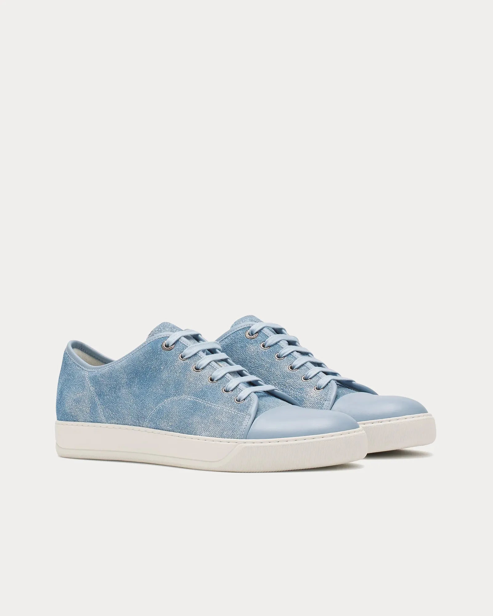 DBB1 Faded Denim Blue Low Top Sneakers
