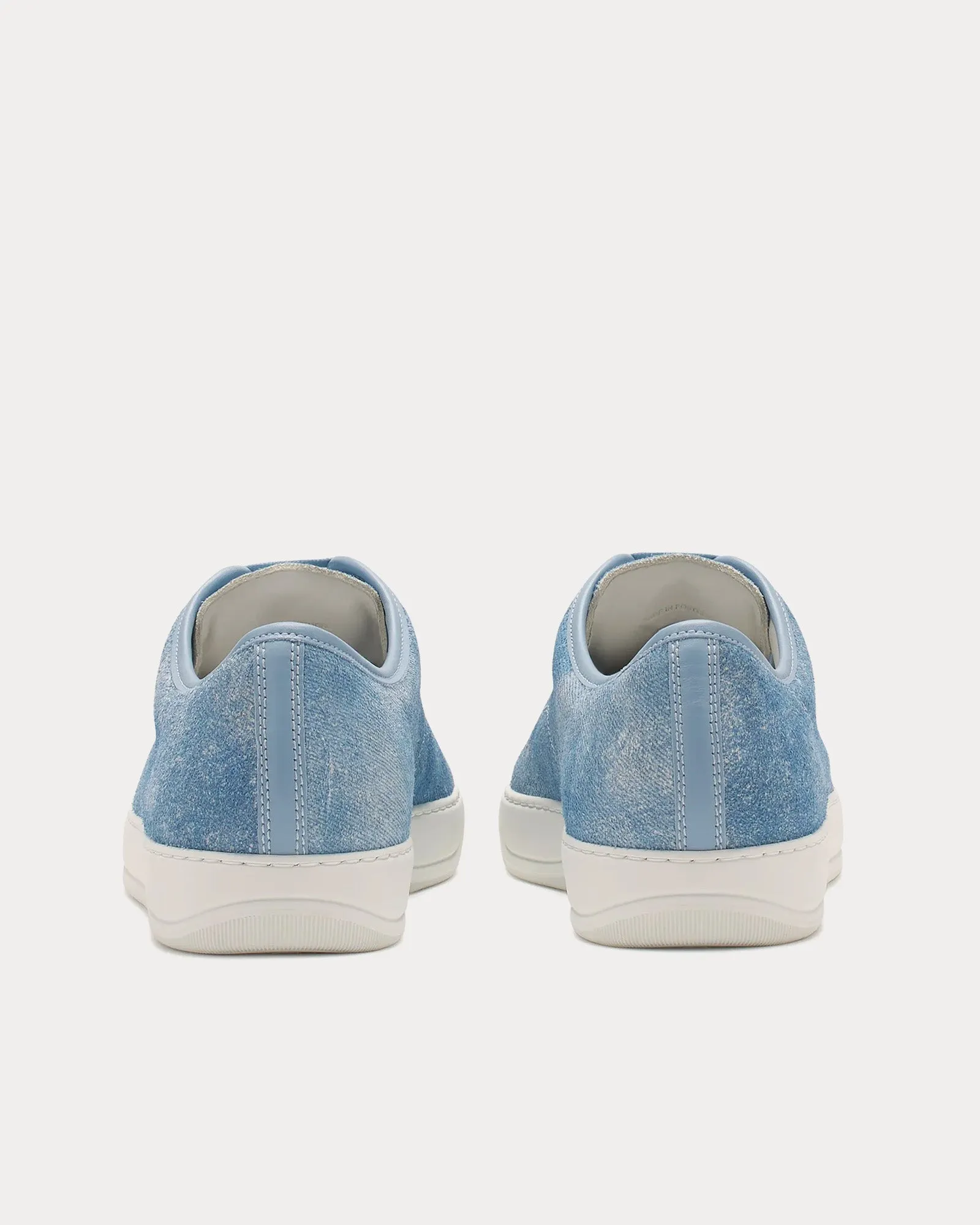 DBB1 Faded Denim Blue Low Top Sneakers