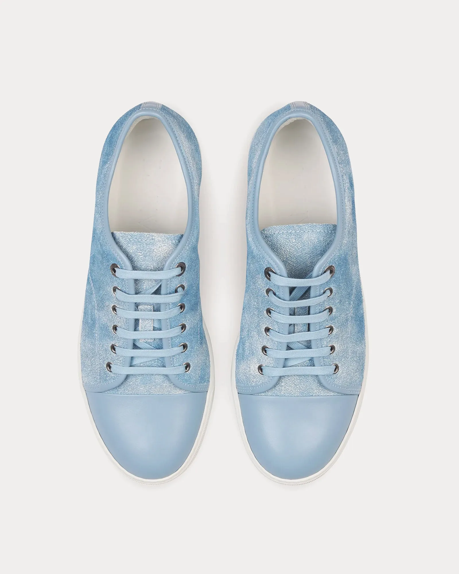 DBB1 Faded Denim Blue Low Top Sneakers