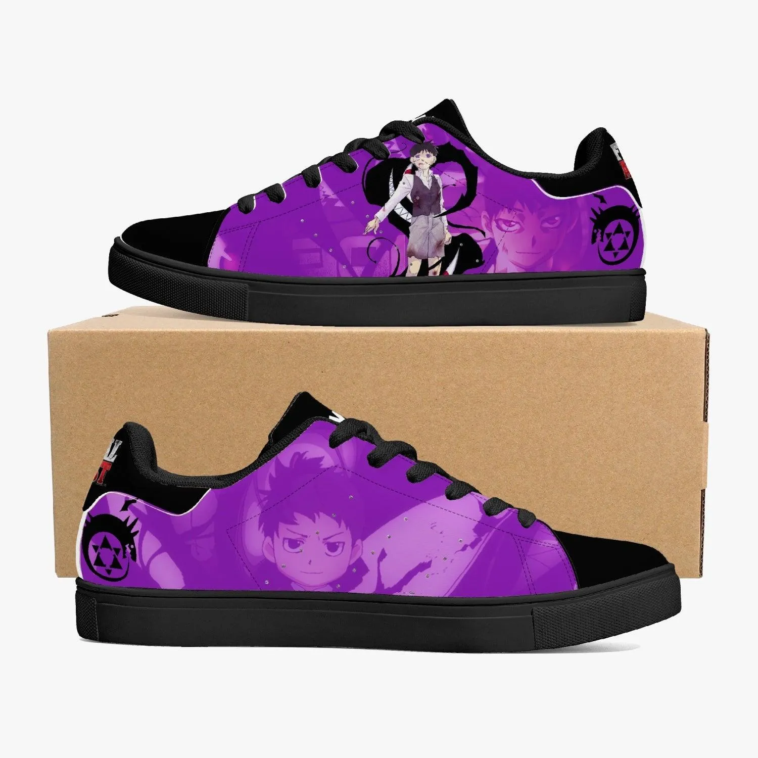 Fullmetal Alchemist Pride Low-Top Skate Anime Shoes