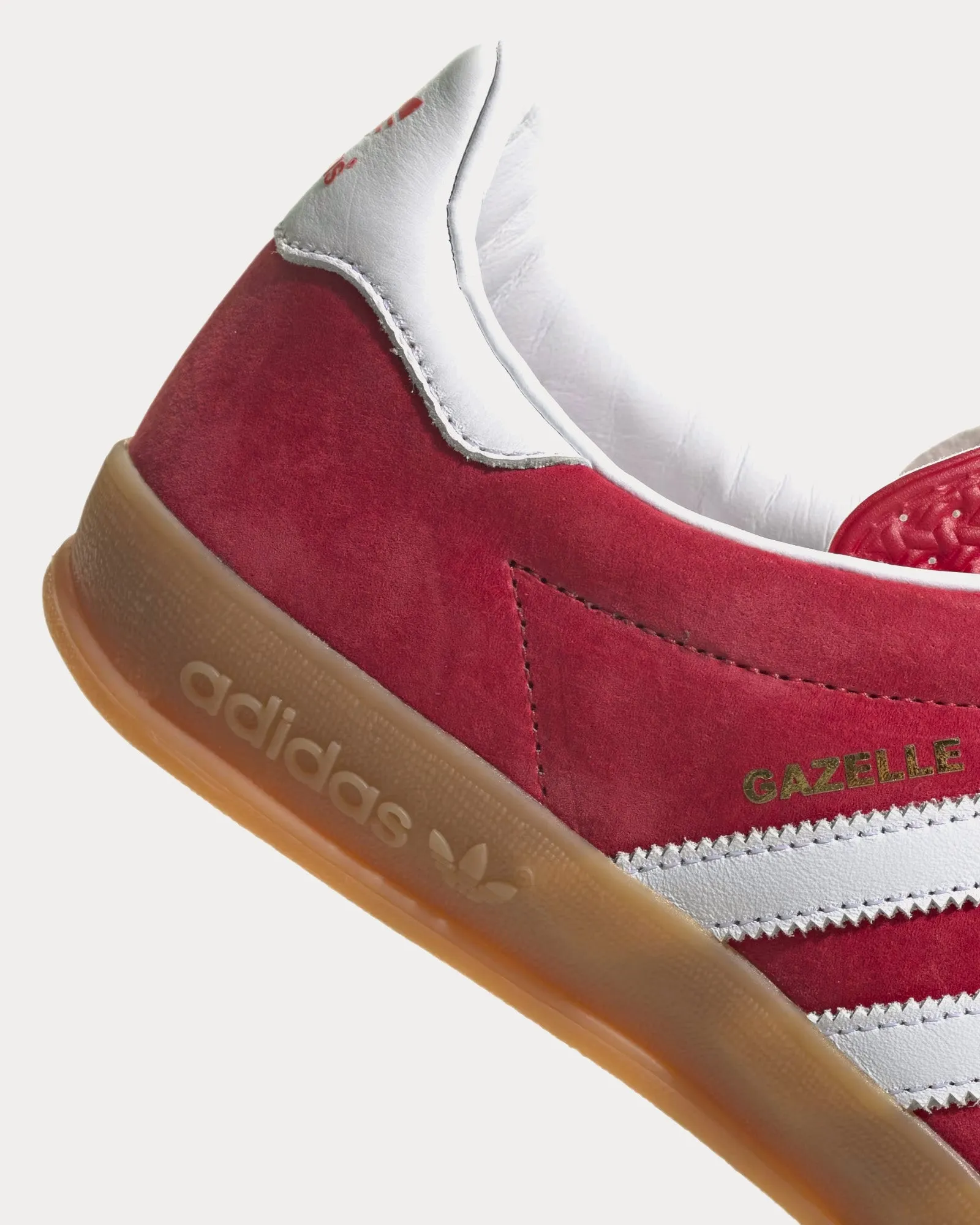 Gazelle Indoors Scarlet / Cloud White / Scarlet Low Top Sneakers