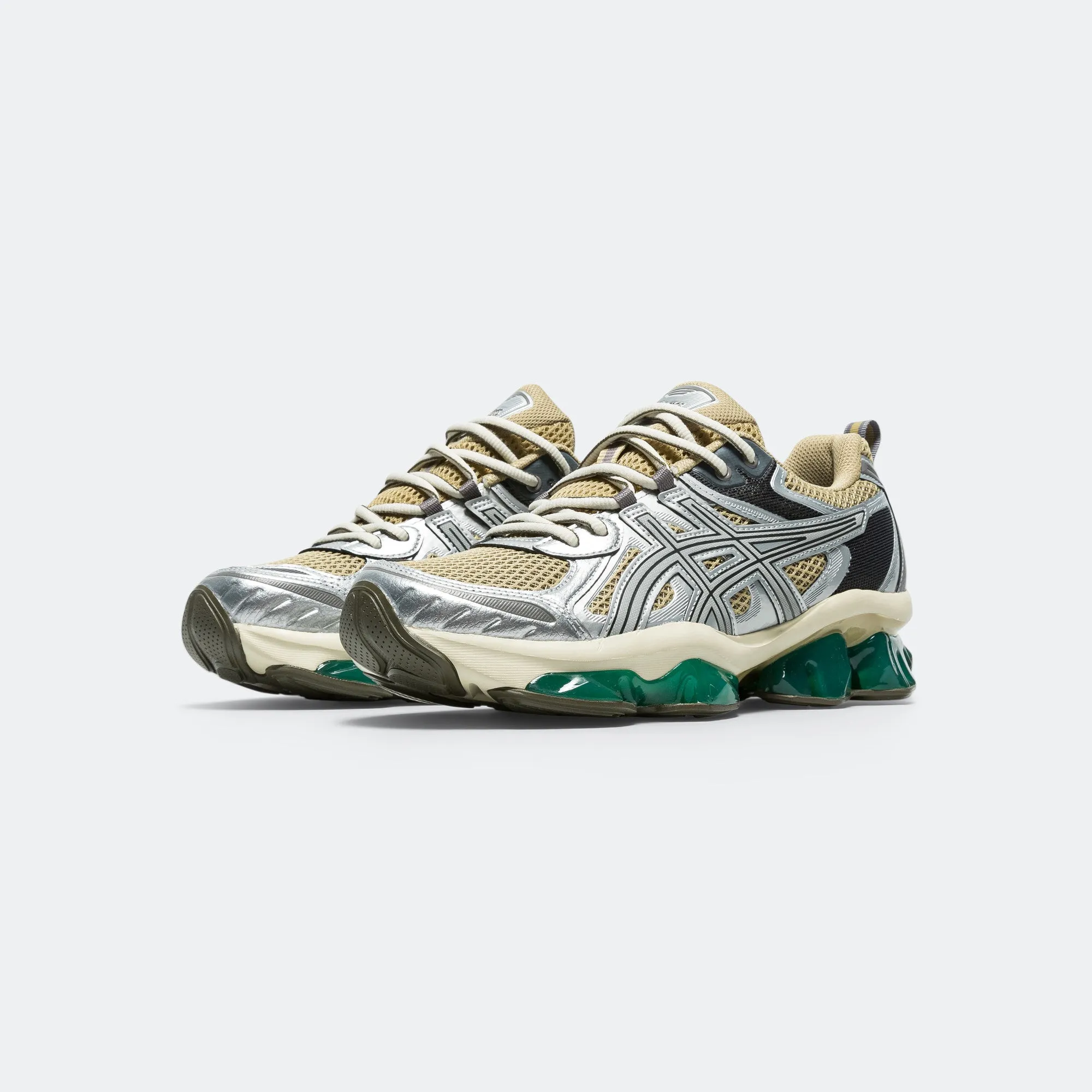 GEL-Quantum Kinetic - Khaki Beige/Pure Silver