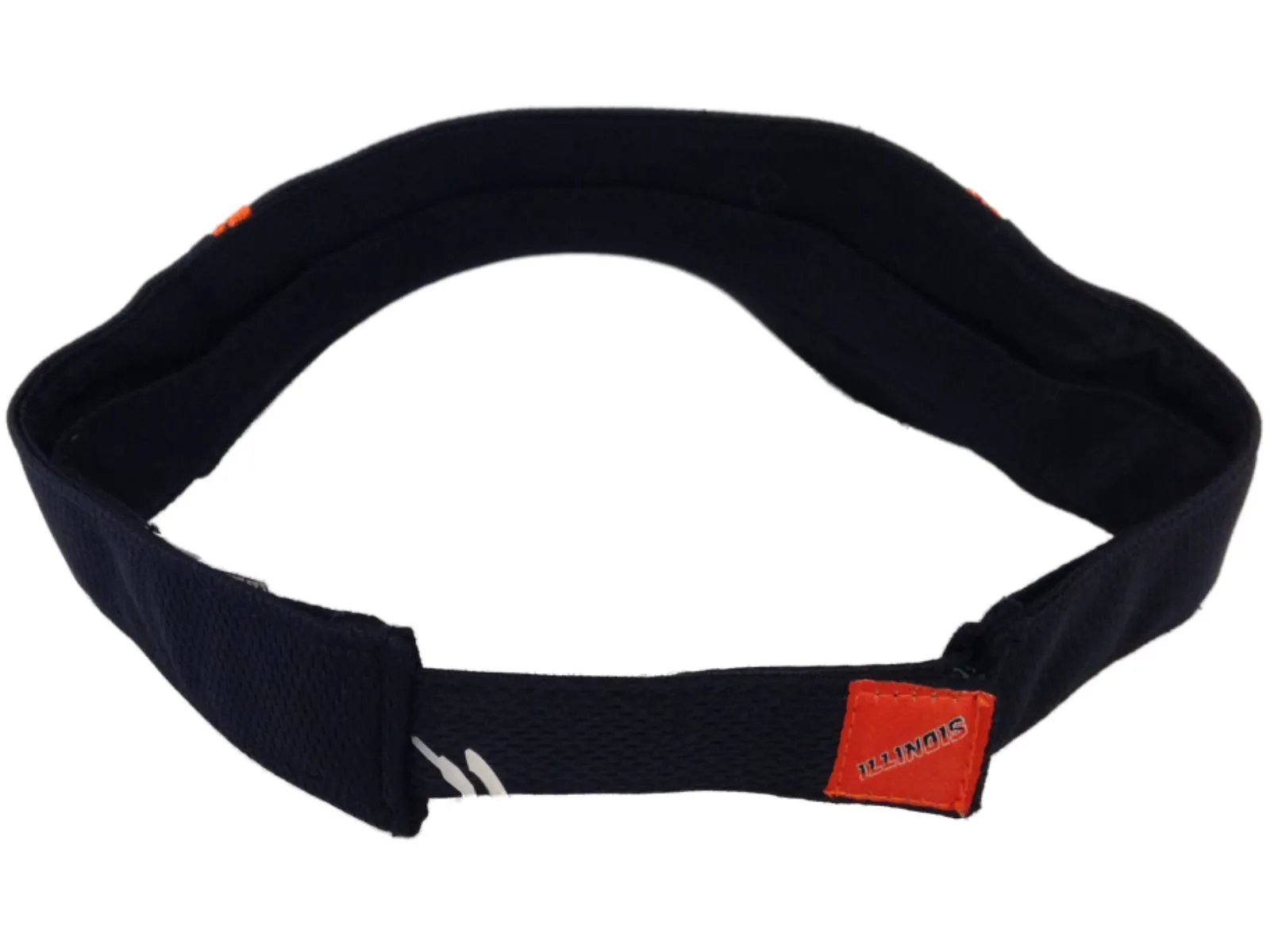 Illinois Fighting Illini TOW Navy Range V Adjustable Golf Visor Hat Cap