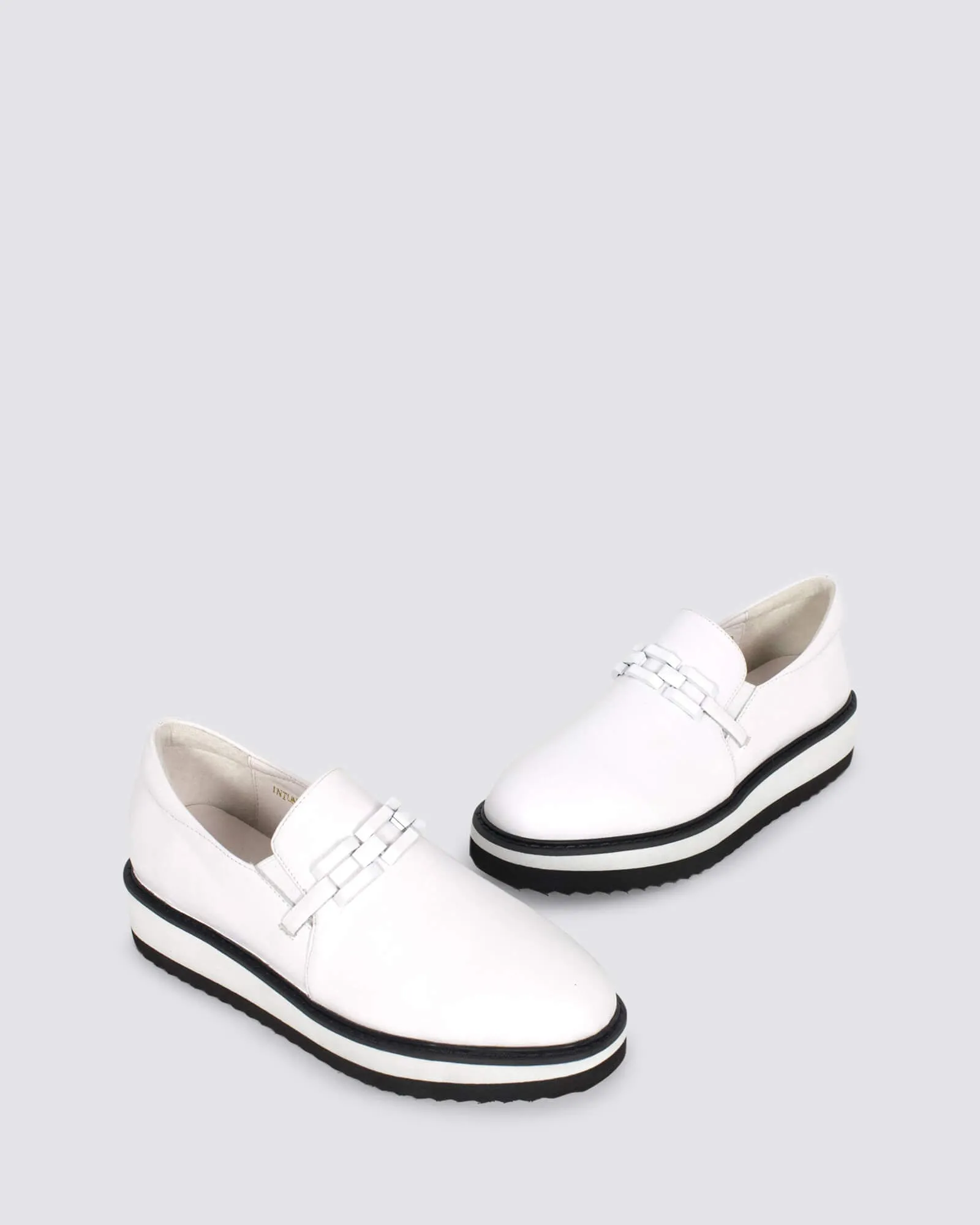 INTUNE SNEAKERS WHITE LEATHER