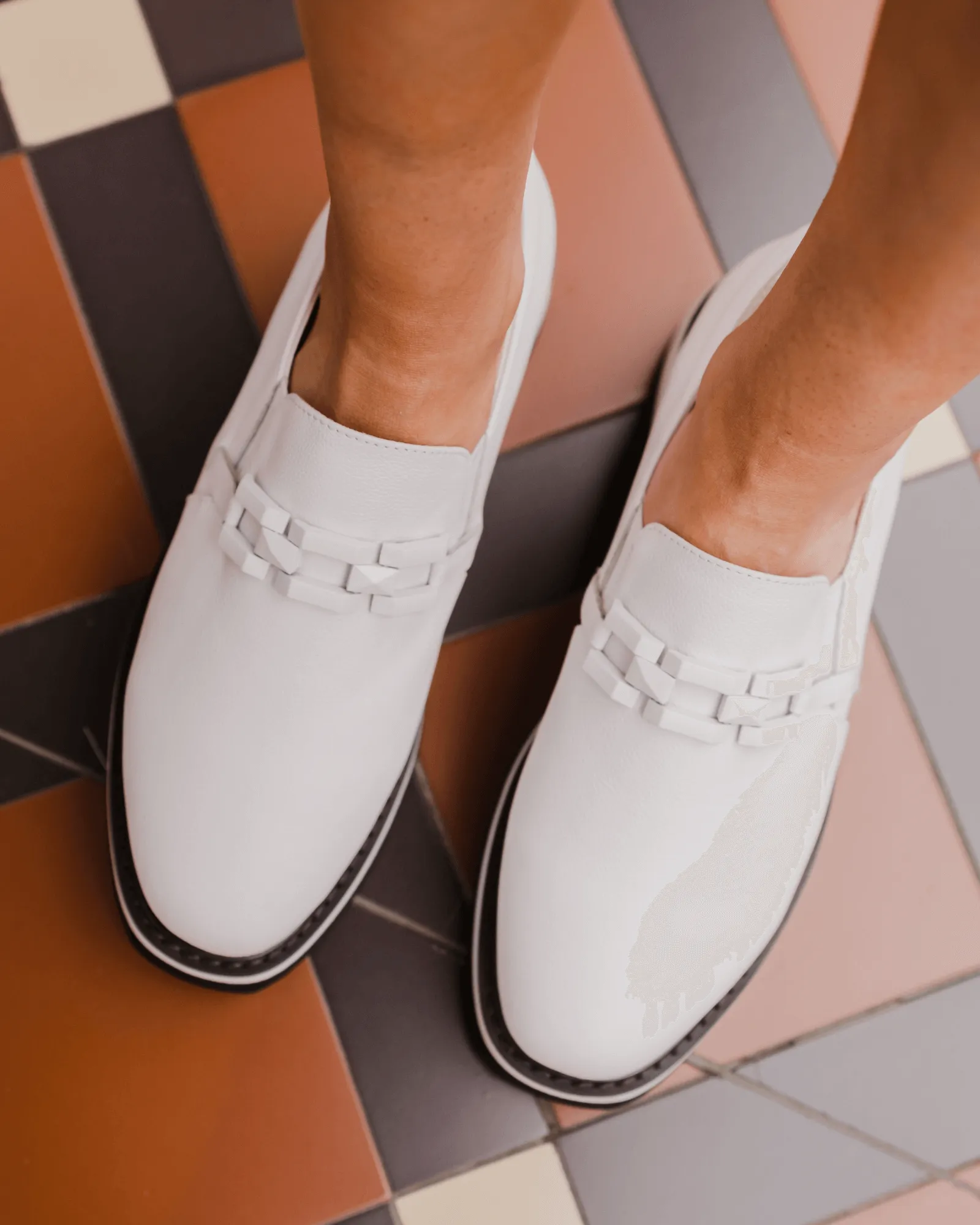 INTUNE SNEAKERS WHITE LEATHER