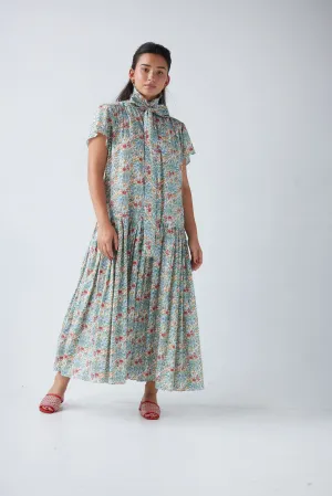 Jacqueline Dress in Floral Voile