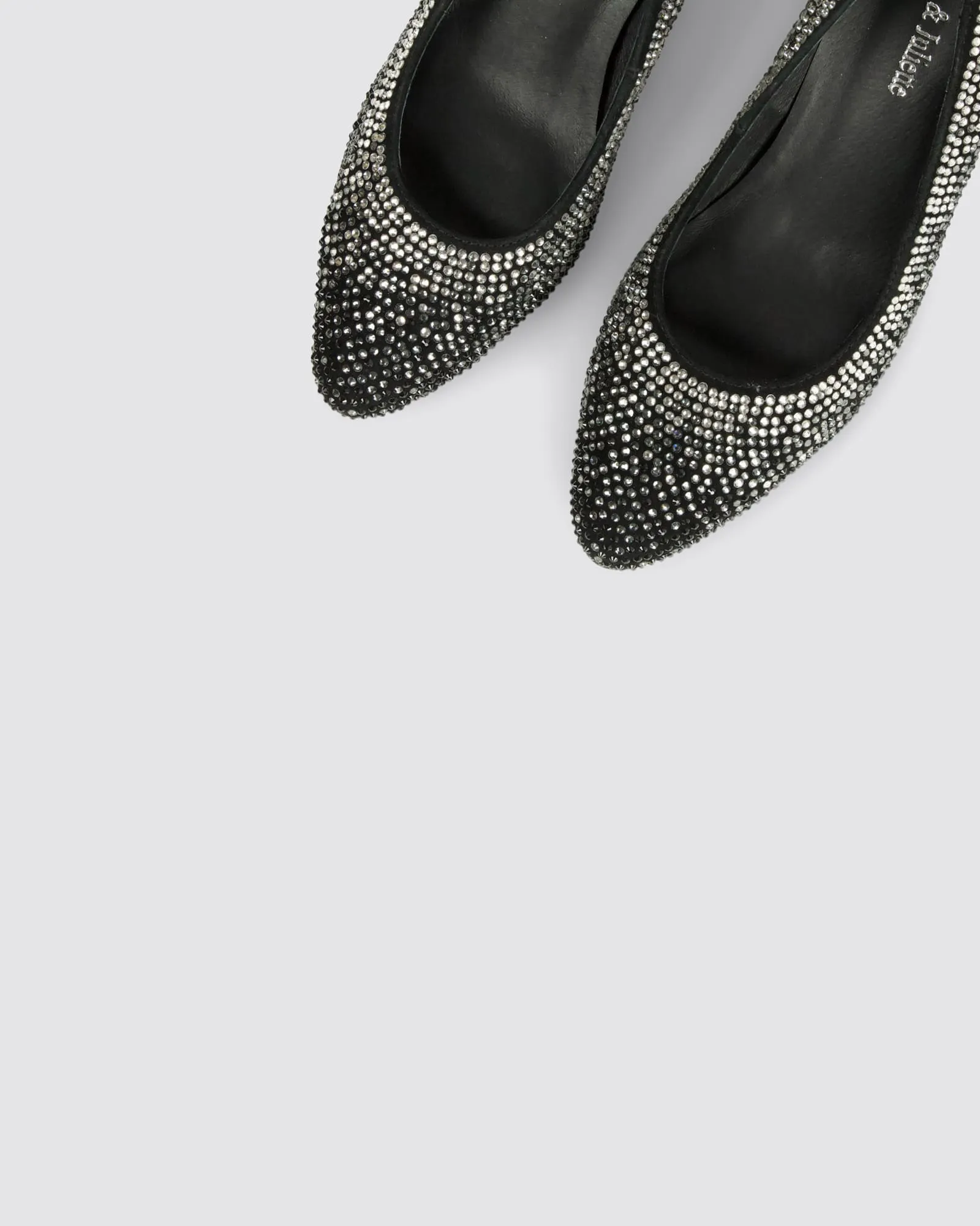 JENICE HEELS BLACK SUEDE