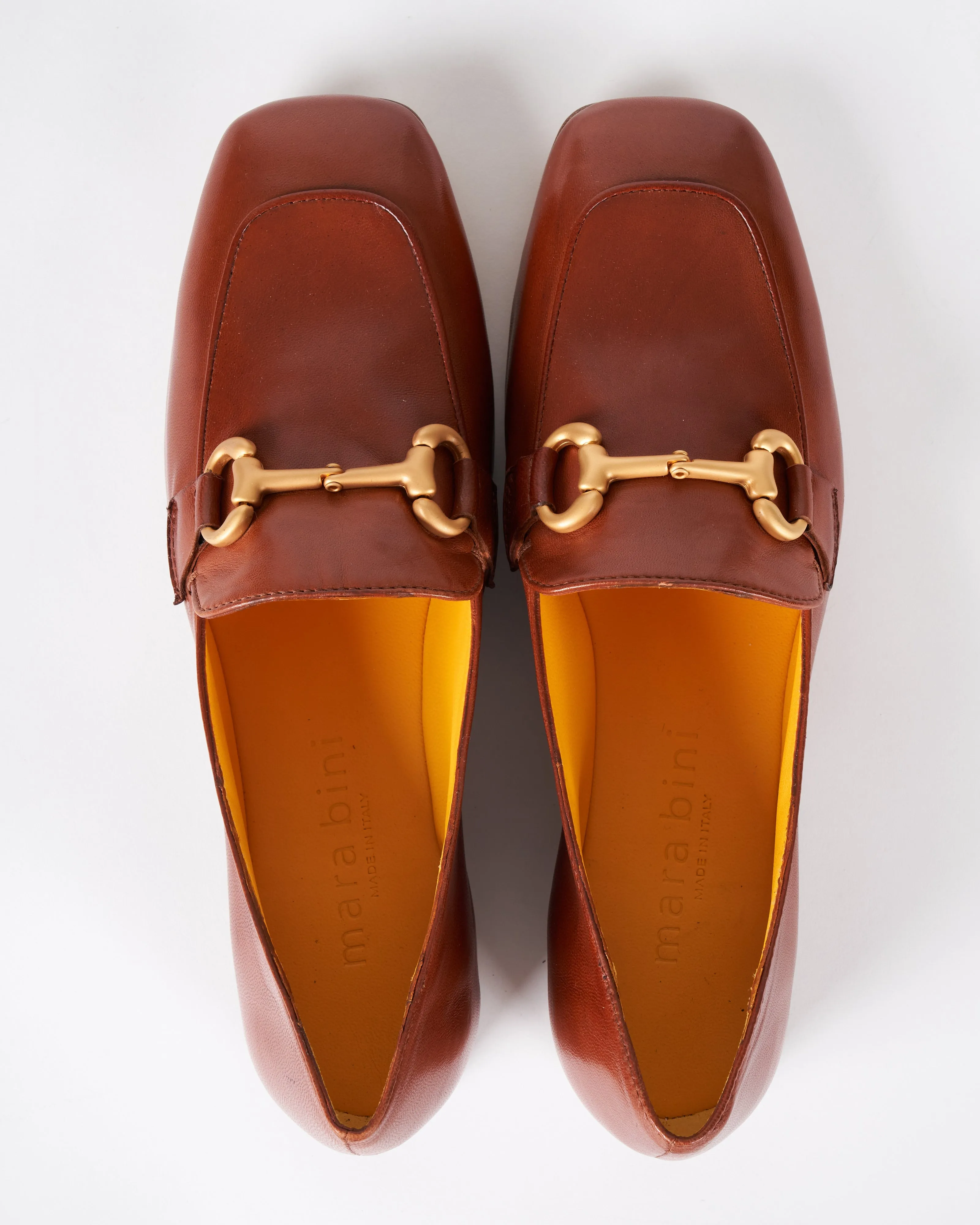 leather loafer w/ bit - seta coloniale