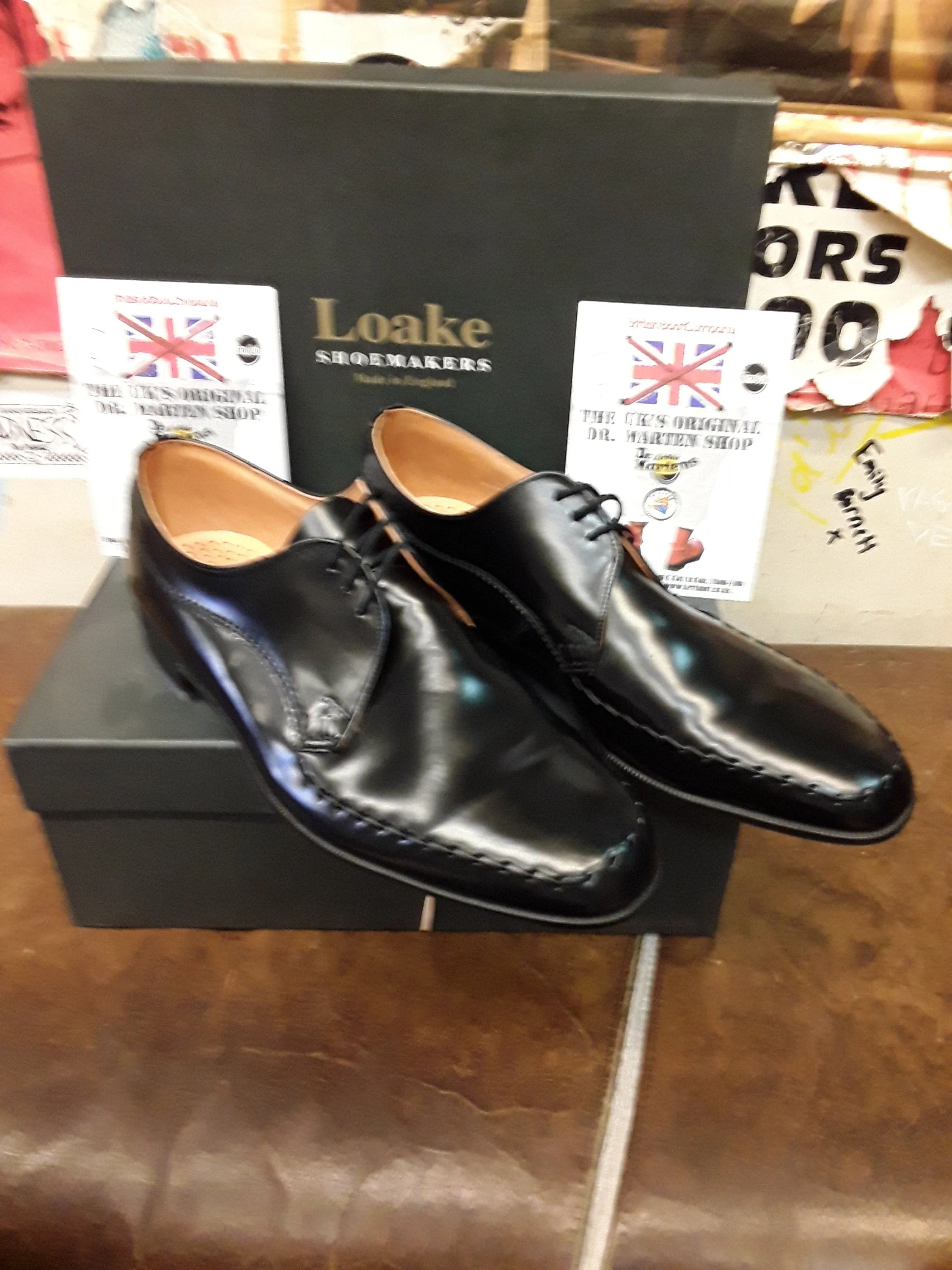 Loakes 761b Made in England 3 Hole Shoe Size 9.5