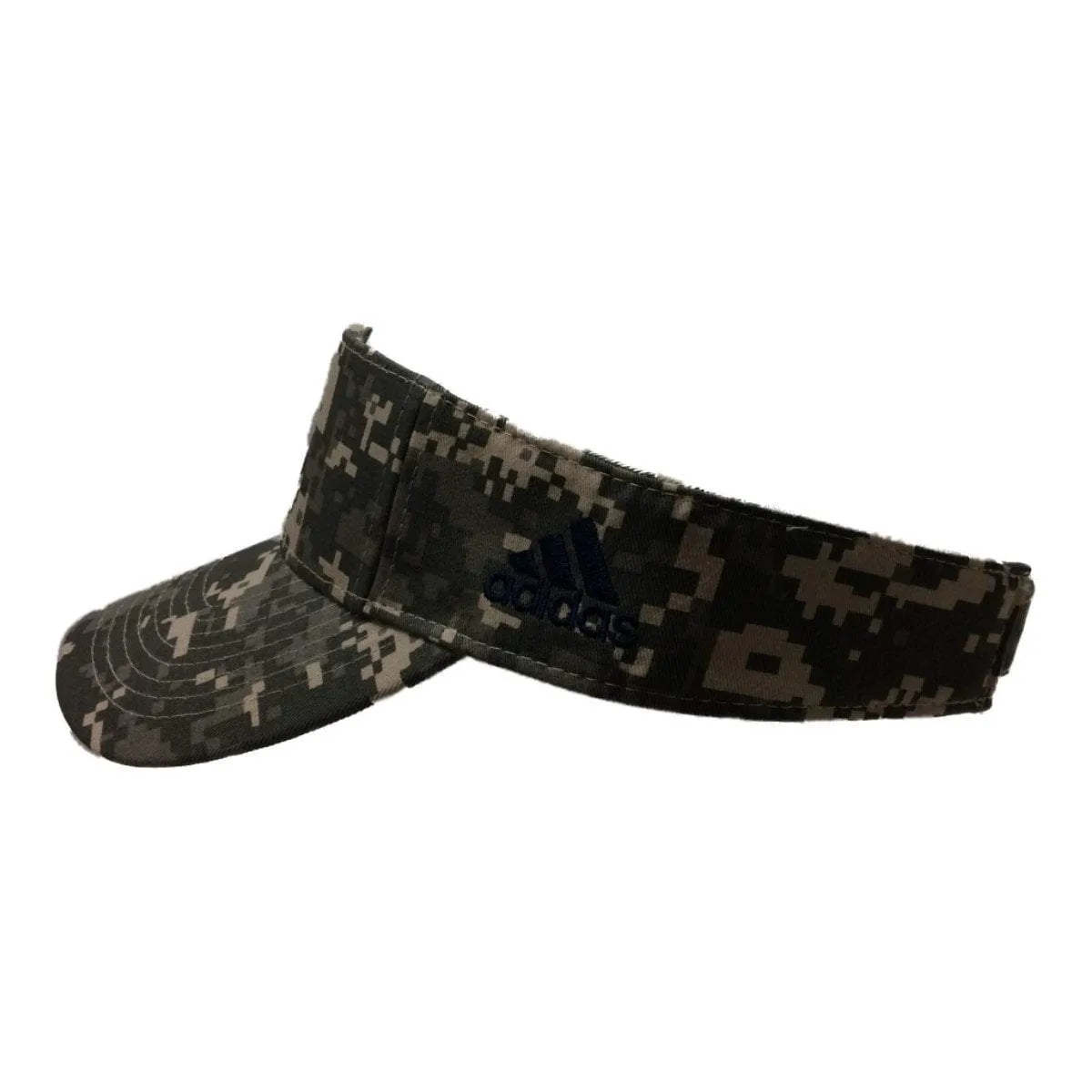 Los Angeles Galaxy Adidas Digital Camo Adjustable Strapback Golf Visor Hat Cap