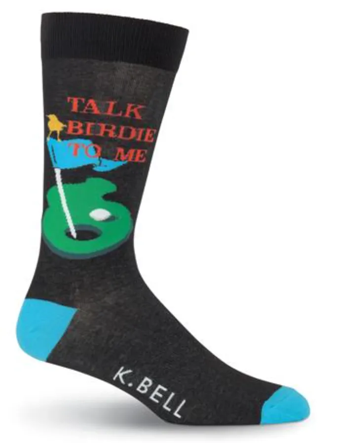 Men's Talk Birdie to Me Crew Socks
