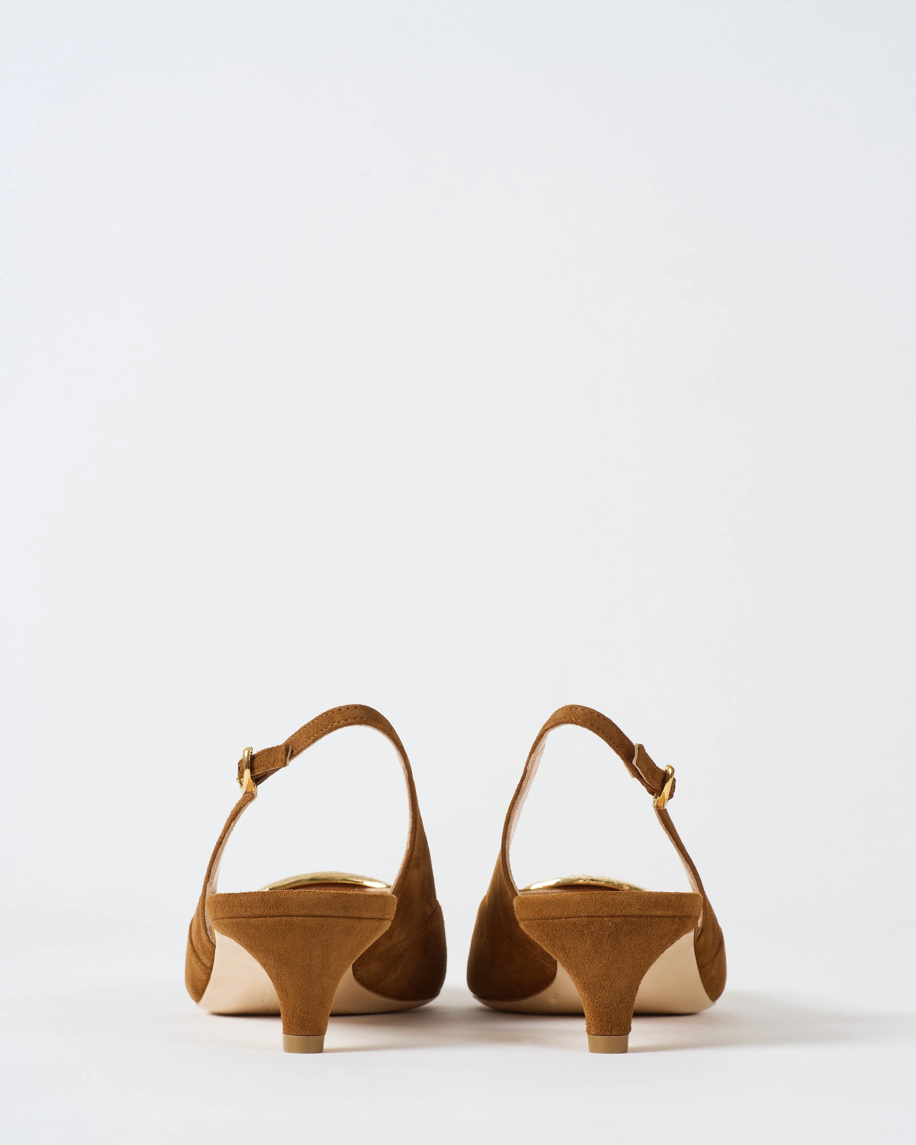 misty ripple pebble slingback