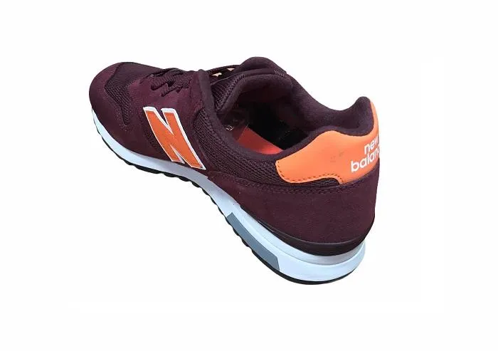 New Balance scarpa sneakers uomo ML565WO bordò