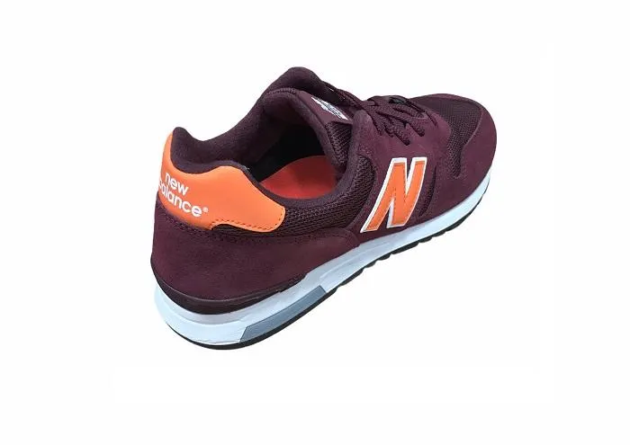 New Balance scarpa sneakers uomo ML565WO bordò