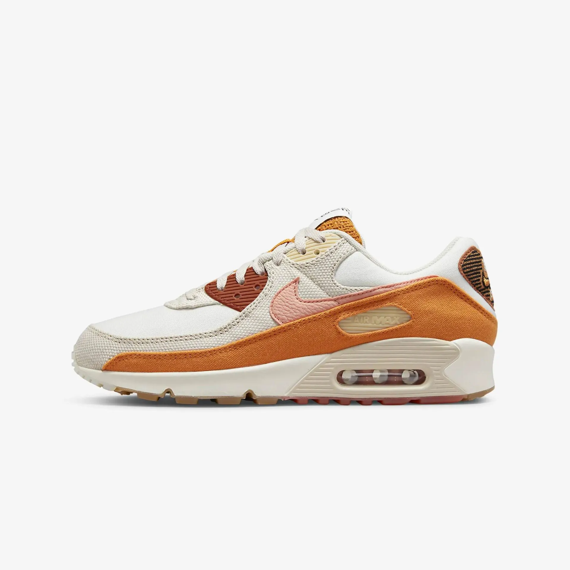 Nike | AIR MAX 90 SE  { SAIL / LIGHT OREWOOD BROWN