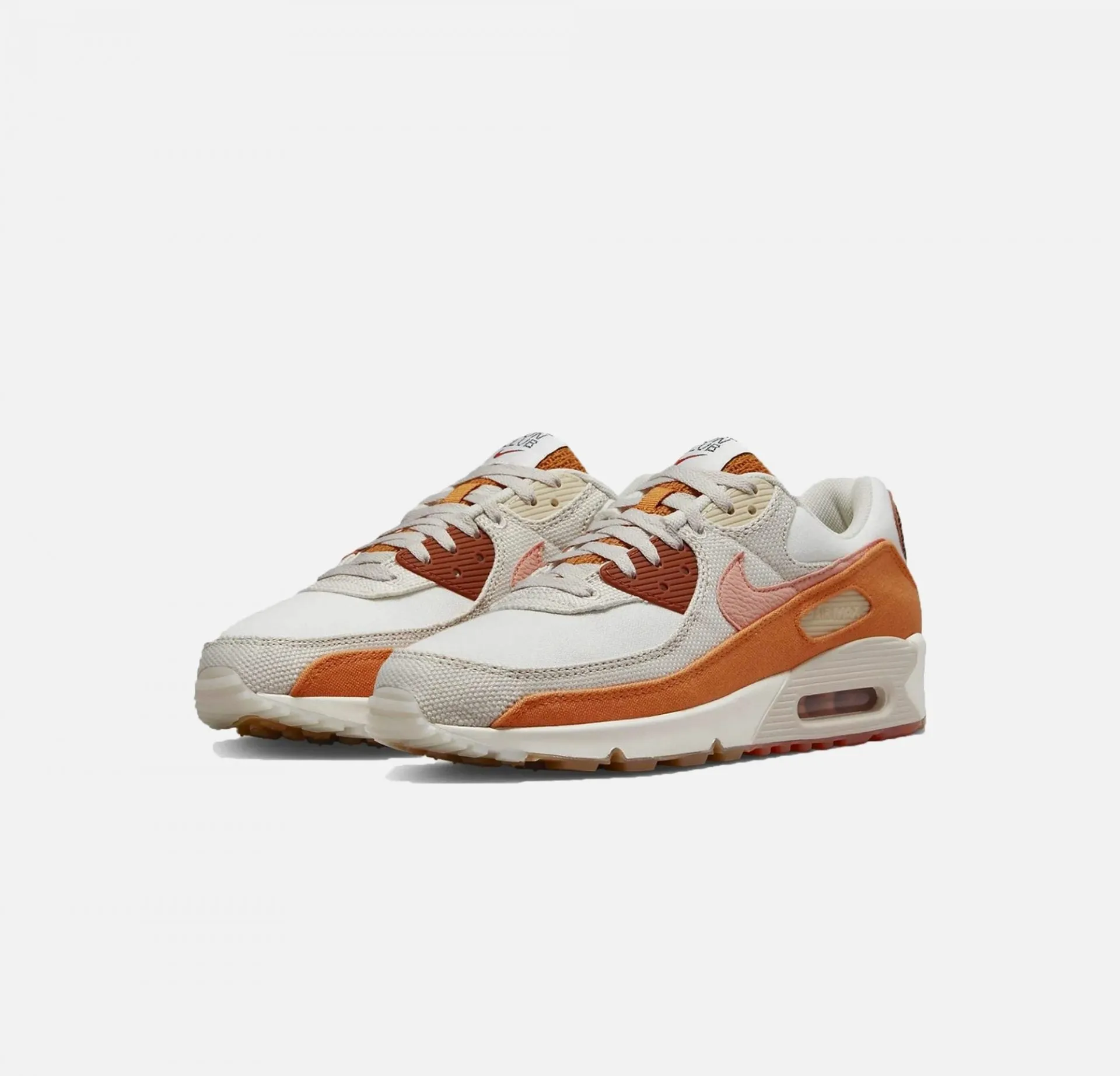Nike | AIR MAX 90 SE  { SAIL / LIGHT OREWOOD BROWN