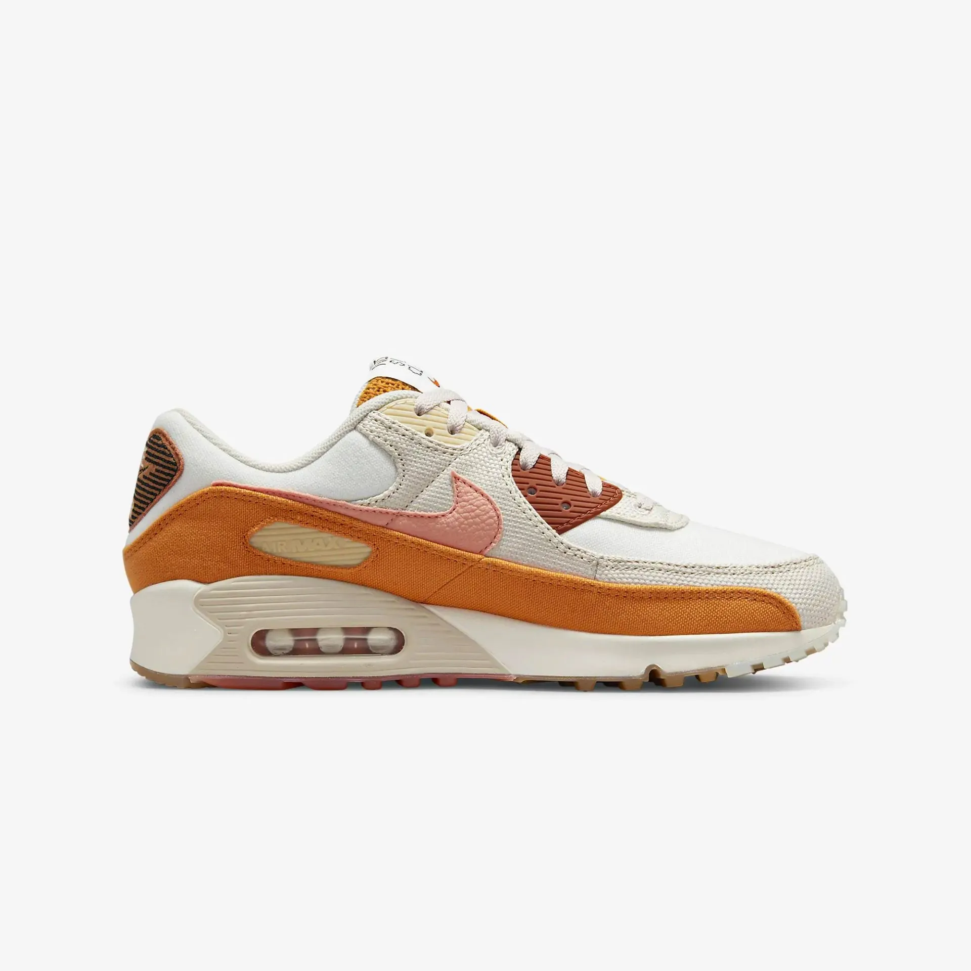 Nike | AIR MAX 90 SE  { SAIL / LIGHT OREWOOD BROWN