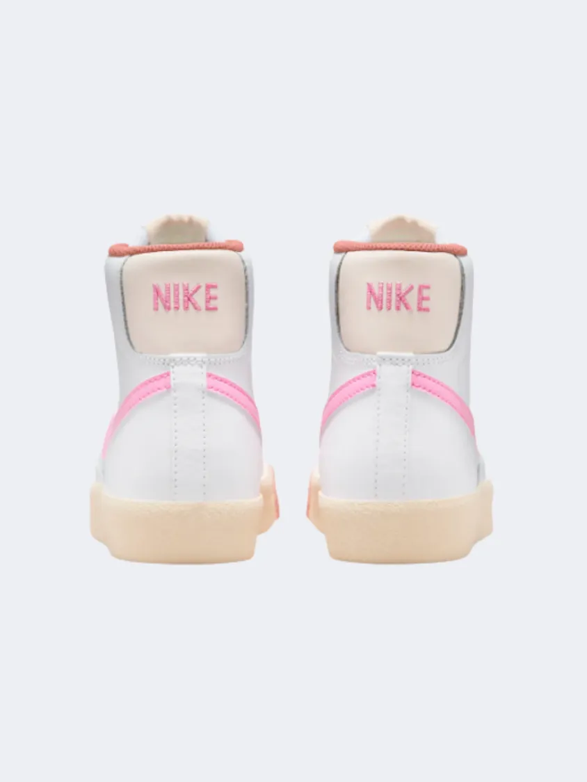 Nike Blazer Mid Gs-Girls Lifestyle Shoes White/Pink