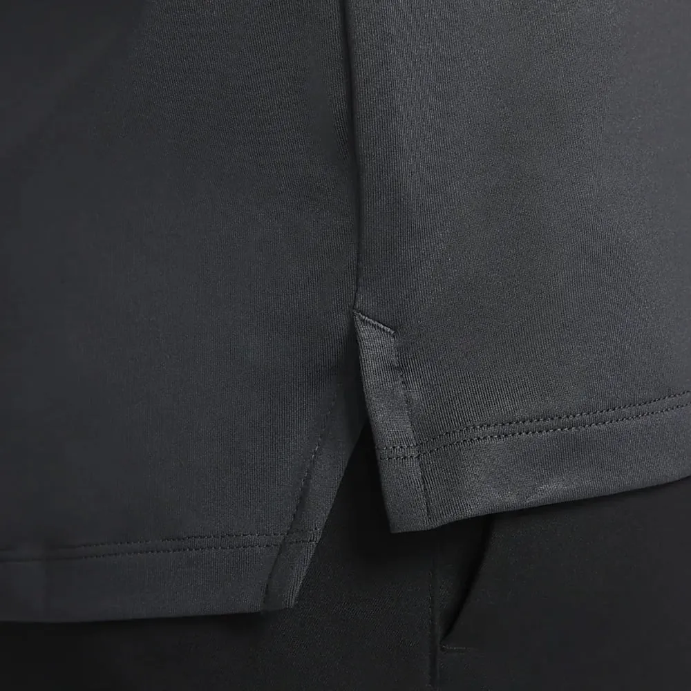 Nike Dri-FIT Vapor Print Polo Shirt - Dark Smoke Grey/Black