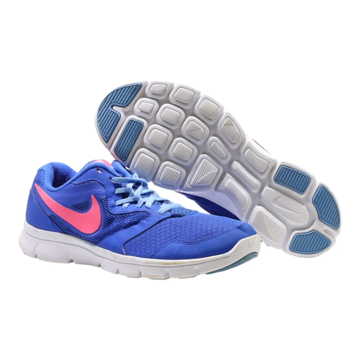 NIKE FLEX EXPERIENCE RN3 Sneaker Trainers Blue Synthetic Womens UK 7