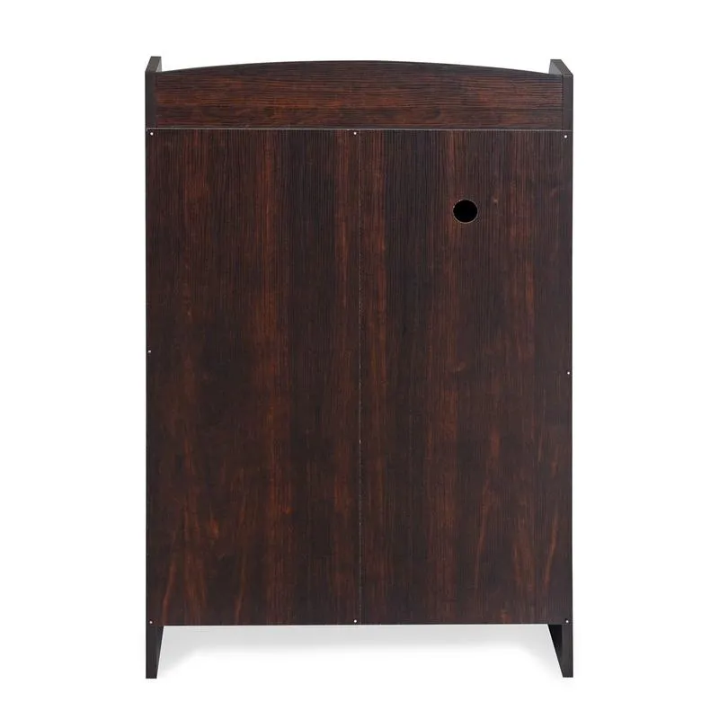 Nilkamal Alpine Shoe Cabinet (Walnut)