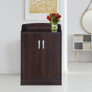 Nilkamal Alpine Shoe Cabinet (Walnut)