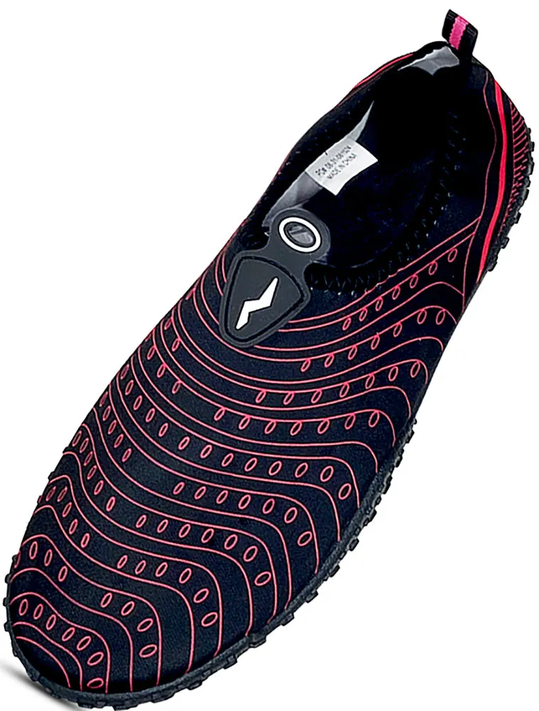Norty Womens Water Shoes Aqua Socks Surf Yoga Exercise Pool Beach Swim Slip On