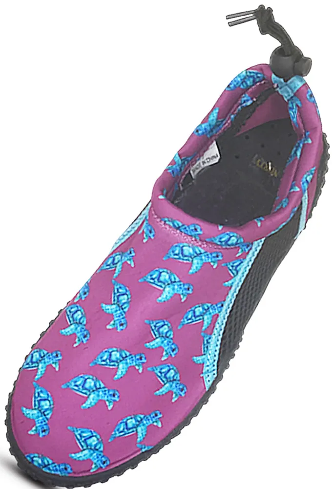 Norty Womens Water Shoes Aqua Socks Surf Yoga Exercise Pool Beach Swim Slip On