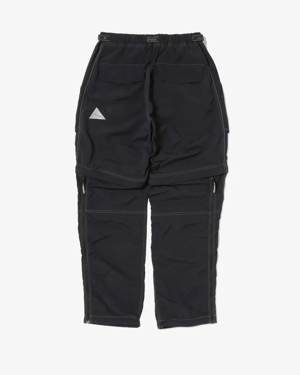 NY Taffeta Hiker 2Way Pants Black