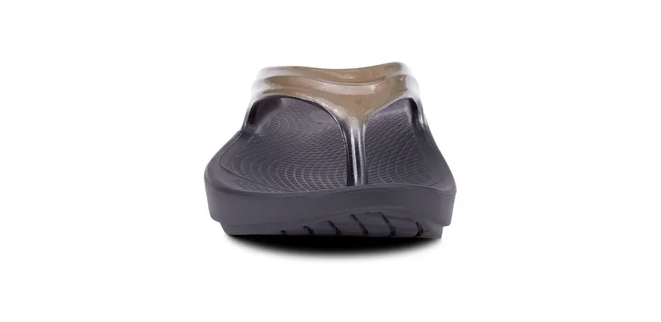 OOFOS Women's OOlala Luxe Thong - Latte