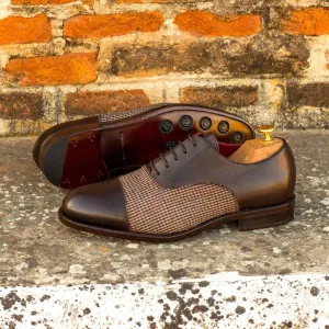 Oxford-Painted Calf, Sartorial, Dark Brown, Brown-Wholesale