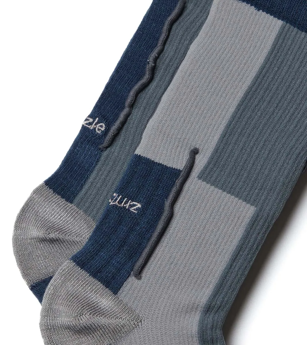 Patchwork Crew socks - Patch Horizon