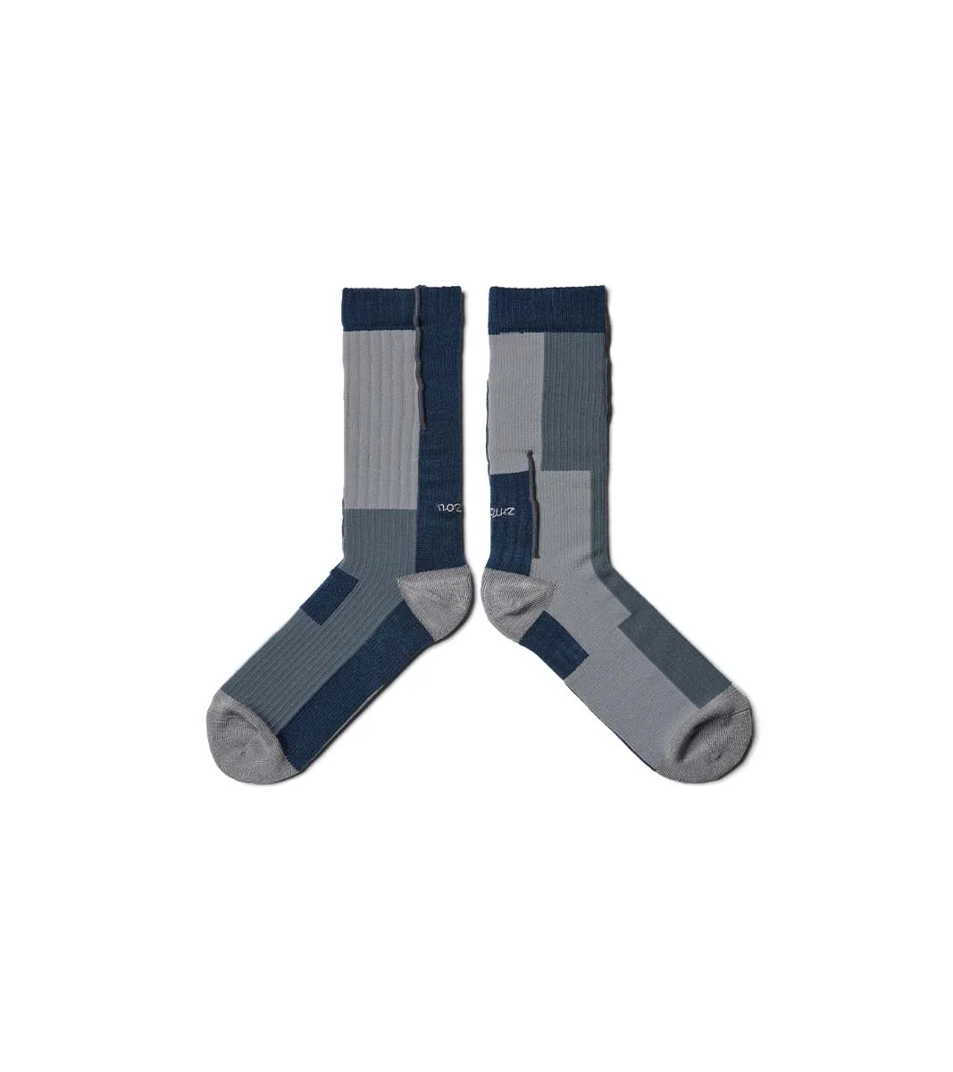 Patchwork Crew socks - Patch Horizon