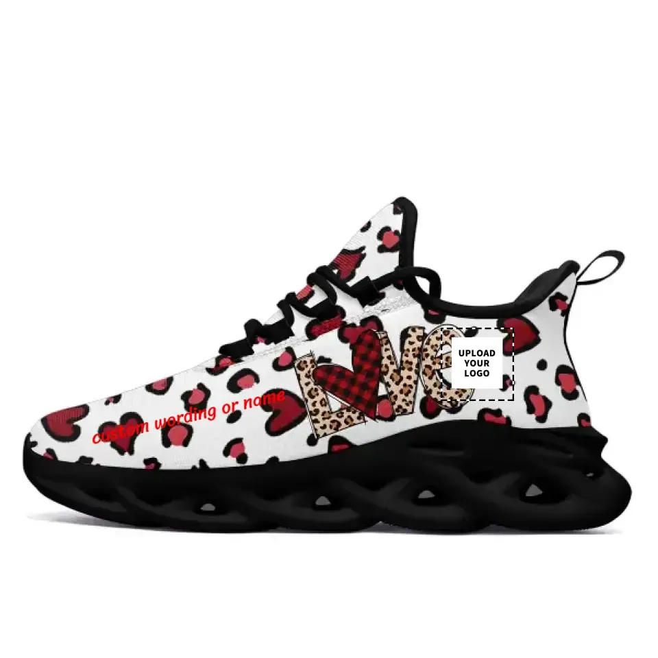 Personalized Love Design Sneakers, Custom Heart Shape Shoes, Graph Design Shoes,2016MS-23025003,Winter Sneakers,Outdoor Boots,Comfy Winter Boots