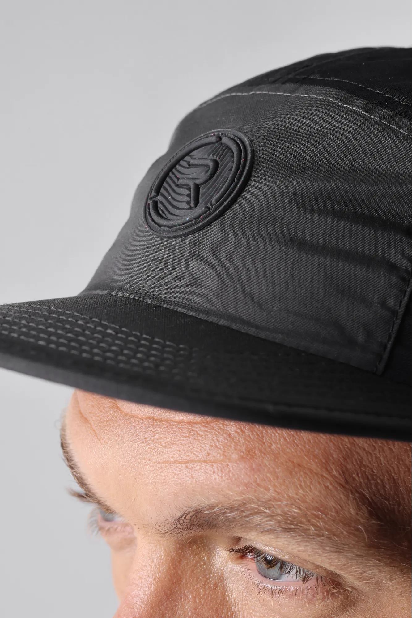 Pike 5-Panel Cap Black