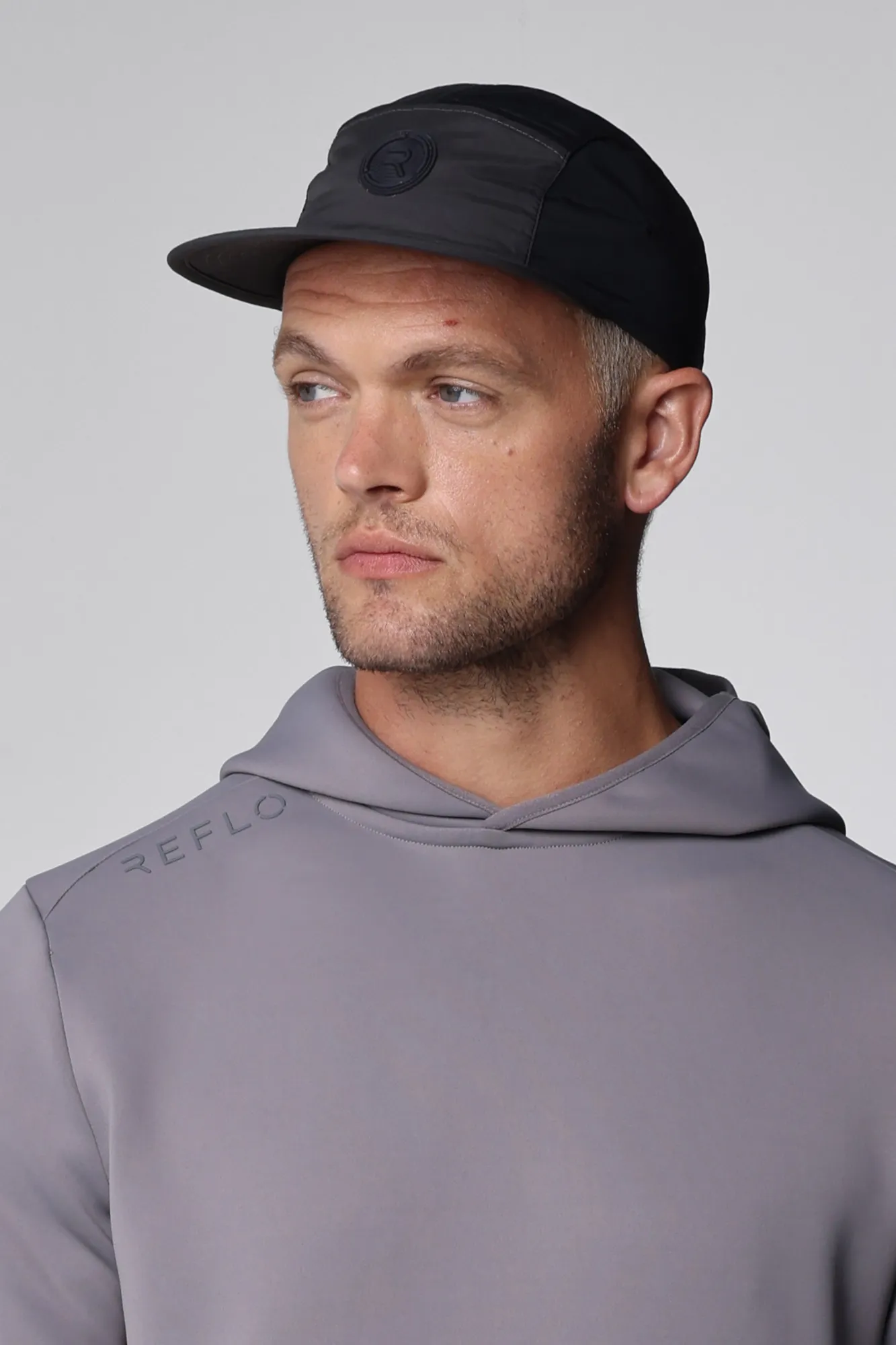 Pike 5-Panel Cap Black