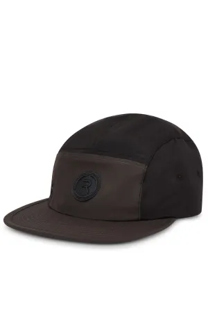 Pike 5-Panel Cap Black
