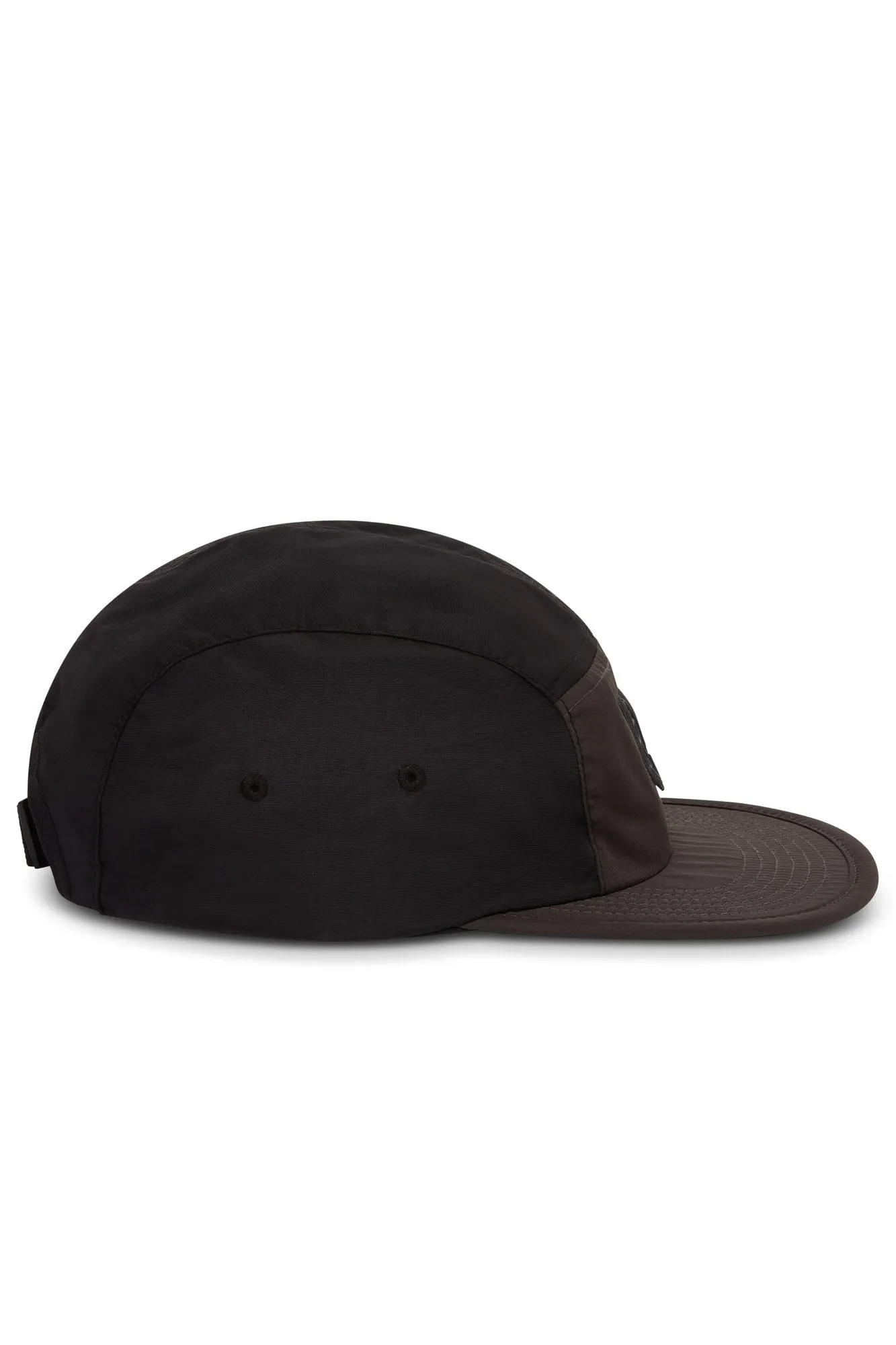 Pike 5-Panel Cap Black