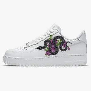 Purple Floral Snake AF1